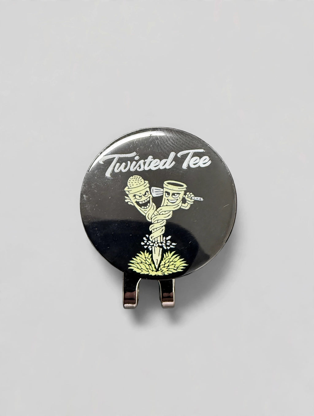 Twisted Coin hat clip ball marker