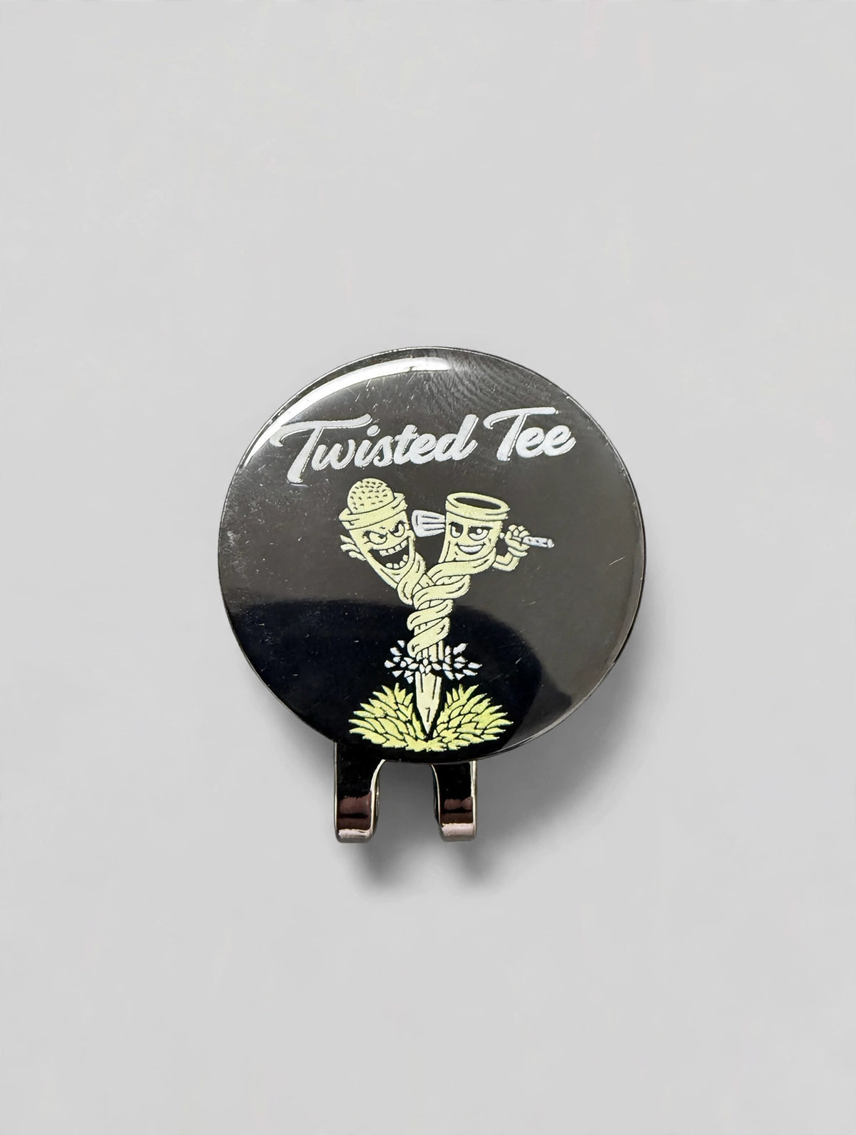 Twisted Coin hat clip ball marker